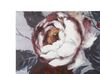 Particolare di Quadro con fiorellini rosso porpora 120x60cm  40343