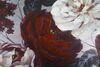 Ulteriore dettaglio di Quadro con fiorellini rosso porpora 120x60cm  40343
