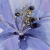 Immagine aggiuntiva di Quadro grande 120x60 fiori azzurri e rosa  43447