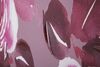 Quadro fiori rosa fucsia e bordeaux orizzontale o verticale 80x120 120x80  40396 - foto 4