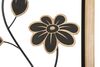 Immagine aggiuntiva di Originale quadro in metallo e legno 30x60 con fiori B  41105