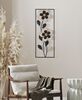 Quadro metallo legno stretto e alto 27x70 fiori Mod. A  41106 - foto 4