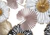 Immagine aggiuntiva di Quadro meraviglia di fiori e foglie rose gold rame decoro parete 133,5x54,5  