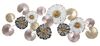 Quadro meraviglia di fiori e foglie rose gold rame decoro parete 133,5x54,5  40792