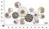 Quadro decorazione a parete fiori e foglie rose gold rame 106x60,5  40793 - foto 5