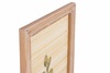 Immagine aggiuntiva di Quadro verticale botanico con foglie verdi e cornice 35x120 cm  45761
