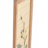 Immagine aggiuntiva di Quadro fiori verticale stretto in bamb&ugrave; con cornice 35x120 cm  45762
