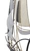 Particolare di Decorazione a parete mare con barche a vela e onde 123x100  41293