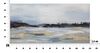 Quadro astratto paesaggio di mare con tocco dorato 120x60 40331 COLORI E LUCI - foto 5