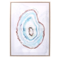 Quadro azzurro mare ostrica 50x70 43512 COLORI E LUCI