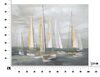 Quadro mare barche a vela 100x80 particolari oro  40809 - foto 5