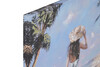Quadro ragazza con cappello al mare con paesaggio marino 100x70  42987 - foto 4