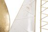 Ulteriore dettaglio di Quadro in metallo barche a vela onde mare dorate 115x63  40505