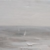 Ulteriore dettaglio di Quadro materico scogli con faro 120x60  42362