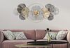 Composizione decorativa da muro con fiore centrale e foglie 130,8x55,9  40905 - foto 4