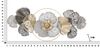 Composizione decorativa da muro con fiore centrale e foglie 130,8x55,9  40905 - foto 5