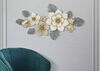 Decorazione a parete con fiori e foglie frastagliate 134,6x69,9  40950 - foto 4