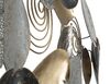 Particolare di Decorazione quadro a parete spirali oro e foglie 97x43cm  40638