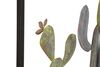 Decorazione in metallo da parete cactus bordo quadro 50cm  40300 - foto 4