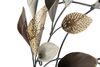 Decorazione quadro moderno in metallo ramo con foglie  40446 - foto 4