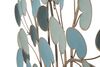 Decorazione da parete a quadro in metallo albero oro blu azzurro 89x90cm  40314 - foto 4