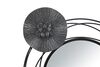 Immagine aggiuntiva di Decorazione a parete con specchi quadro pannello grigio nero 117x49  40647