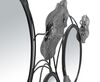 Particolare di Decorazione a parete con specchi quadro pannello grigio nero 117x49  40647
