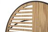 Ulteriore dettaglio di Decoro pannello legno e metallo cerchi e righe 134x69,2  41143