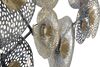 Particolare di Decorazione parete astratta fiori forati grande 119x59,5  41287