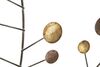 Ulteriore dettaglio di Decoro quadro grande in metallo albero della vita con cerchio legno 80cm  409
