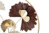 Immagine aggiuntiva di Pannello decorativo in metallo forma rotonda con fiori astratti 61cm  41180