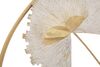 Ulteriore dettaglio di Pannello decorativo in metallo forma rotonda con fiori astratti 61cm  41180