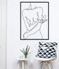 Pannello decorazione a quadro in metallo sexy 60x80cm  40888 - foto 5