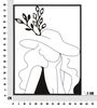 Pannello decorazione a quadro donna elegante con cappello 60x80  40889 - foto 6