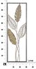 Quadro decorativo 3d con foglie in metallo e legno 30,5x91cm  40302 - foto 7