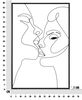 Quadro stilizzato bacio tra innamorati in metallo 60x90  40886 - foto 5