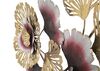 Ulteriore dettaglio di Quadro in metallo decorativo toni bordeaux 130x54  40804