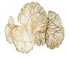 Ulteriore dettaglio di Decorazione dorata da parete quadro in ferro dorato 115x64cm  40308