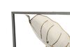 Quadro decorazione da parete metallo foglie cornice rettangolo 31x89,5  40440 - foto 4