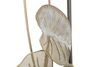 Quadro decorazione da parete metallo foglie cornice rettangolo 31x89,5  40440 - foto 6