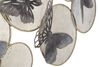 Ulteriore dettaglio di Quadro farfalle su cerchi dorati orizzontale o verticale 66x38cm  40479