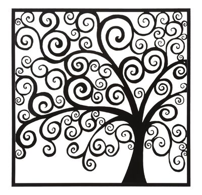 Quadro grande albero della vita decorazione parete 1 metro  40870