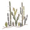 Immagine aggiuntiva di Quadro in ferro cactus sulle dune decorazione da parete 90x64cm  40299