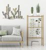 Ulteriore dettaglio di Quadro in ferro cactus sulle dune decorazione da parete 90x64cm  40299