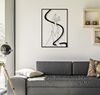 Quadro di mani che si intrecciano con filo 60x90cm  40887 - foto 4