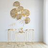 Immagine aggiuntiva di Quadro in metallo 3d decorazione pareti oro gold 78x101cm  40307