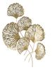 Particolare di Quadro in metallo 3d decorazione pareti oro gold 78x101cm  40307