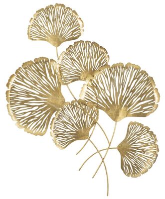 Quadro in metallo 3d decorazione pareti oro gold 78x101cm  40307