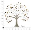 Immagine aggiuntiva di Pannello decorazione da muro albero della vita in metallo 88cm  40441