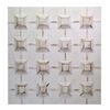 Quadro astratto con quadretti in rilievo 80x80cm  38354